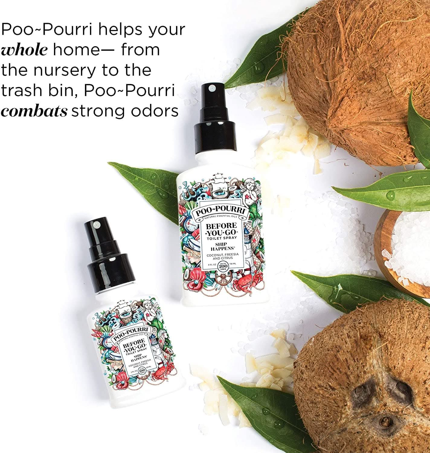 Buy Poo-pourri Before-you-go Toilet Spray, 2 Fl Oz, Ship Happens