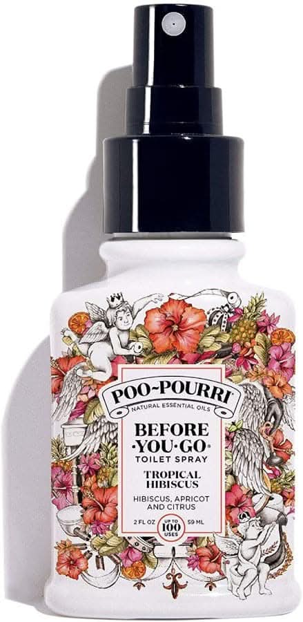 Poo-Pourri Before-You- go Toilet Spray, 2 Fl Oz, Tropical Hibiscus-Bath Tubs & Accessories-Poo-Pourri-ANB Baby Store
