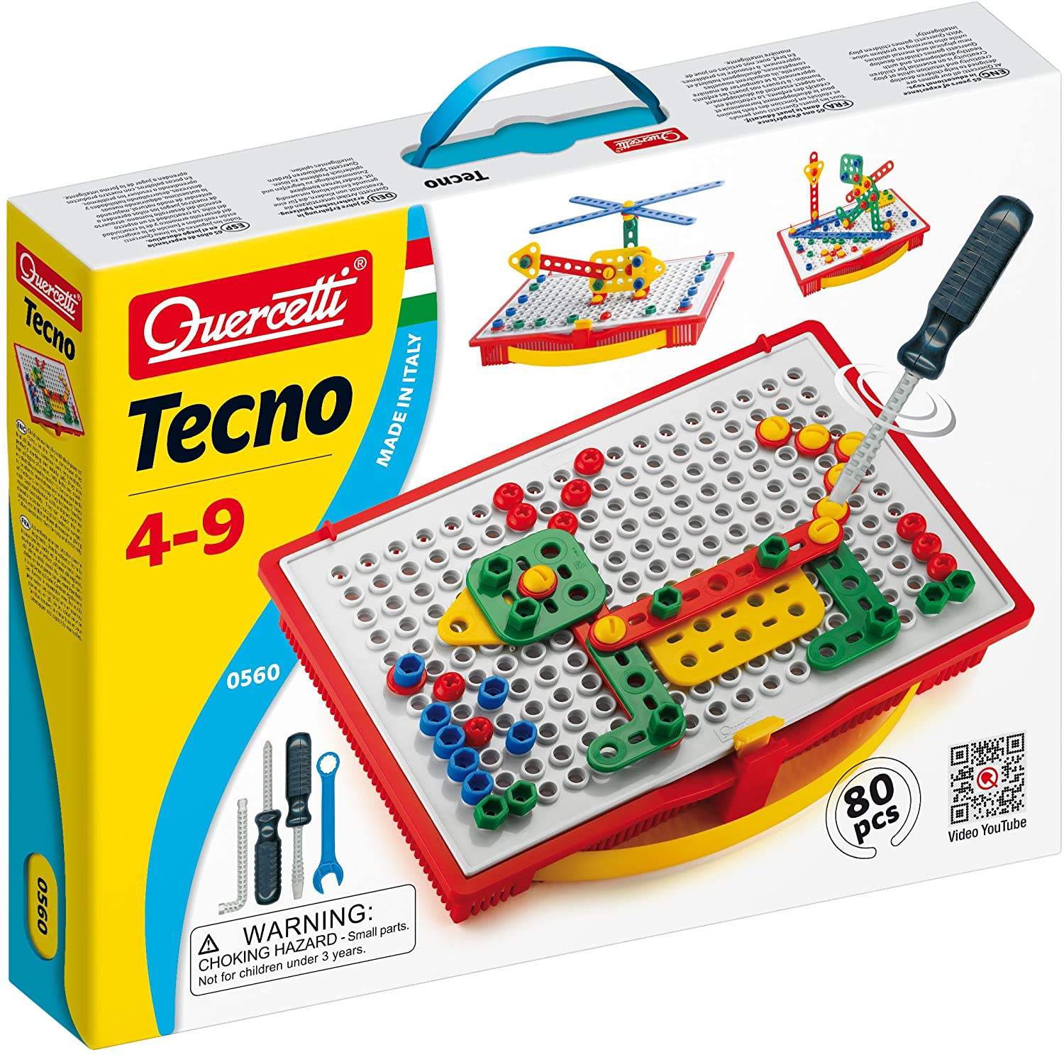 QUERCETTI Tecno Building Toy - ANB Baby -Baby Creative Toys