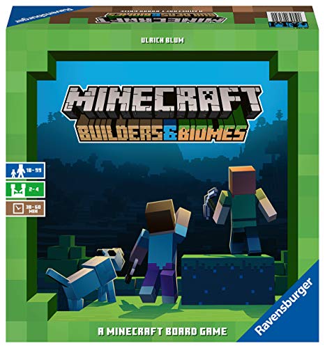 Ravensburger Minecraft: Builders & Biomes Strategy Board Game - ANB Baby