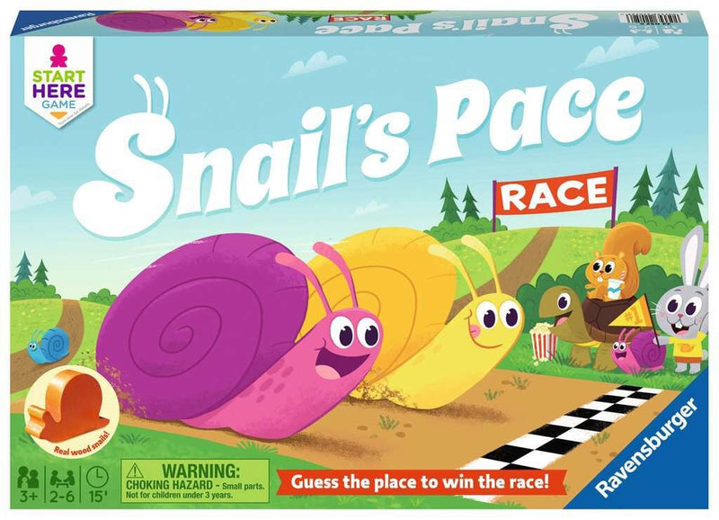 Ravensburger Snail's Pace Race Game, -- ANB Baby