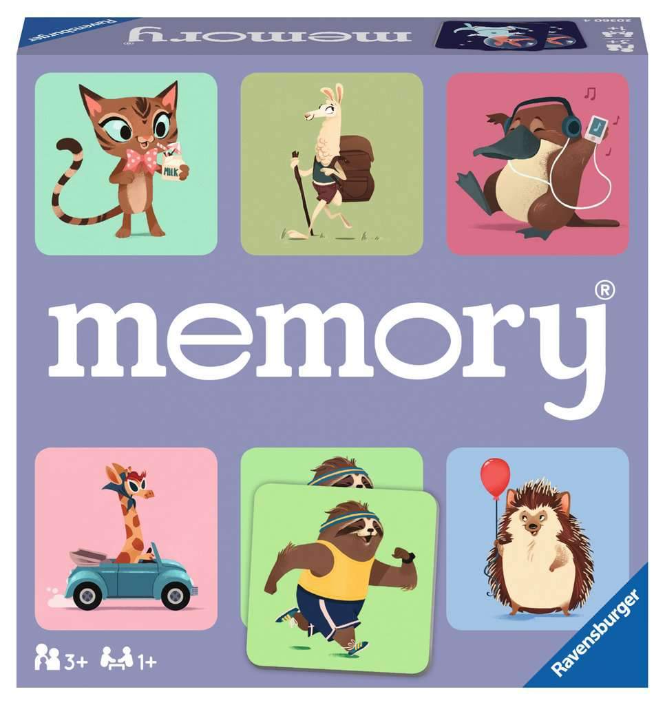 Ravensburger Wild World of Animals Memory Game - ANB Baby -3+ years
