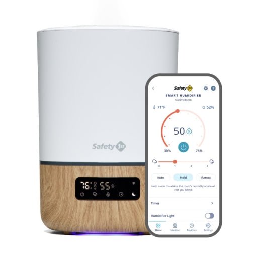 Safety 1st Smart Humidifier, White / Wood - ANB Baby -884392948672$75 - $100