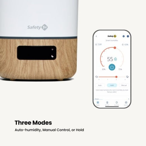 Safety 1st Smart Humidifier, White / Wood - ANB Baby -884392948672$75 - $100