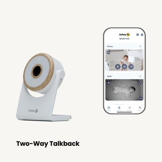 Safety 1st WiFi Video Baby Monitor, White / Wood - ANB Baby -884392950750$50 - $75