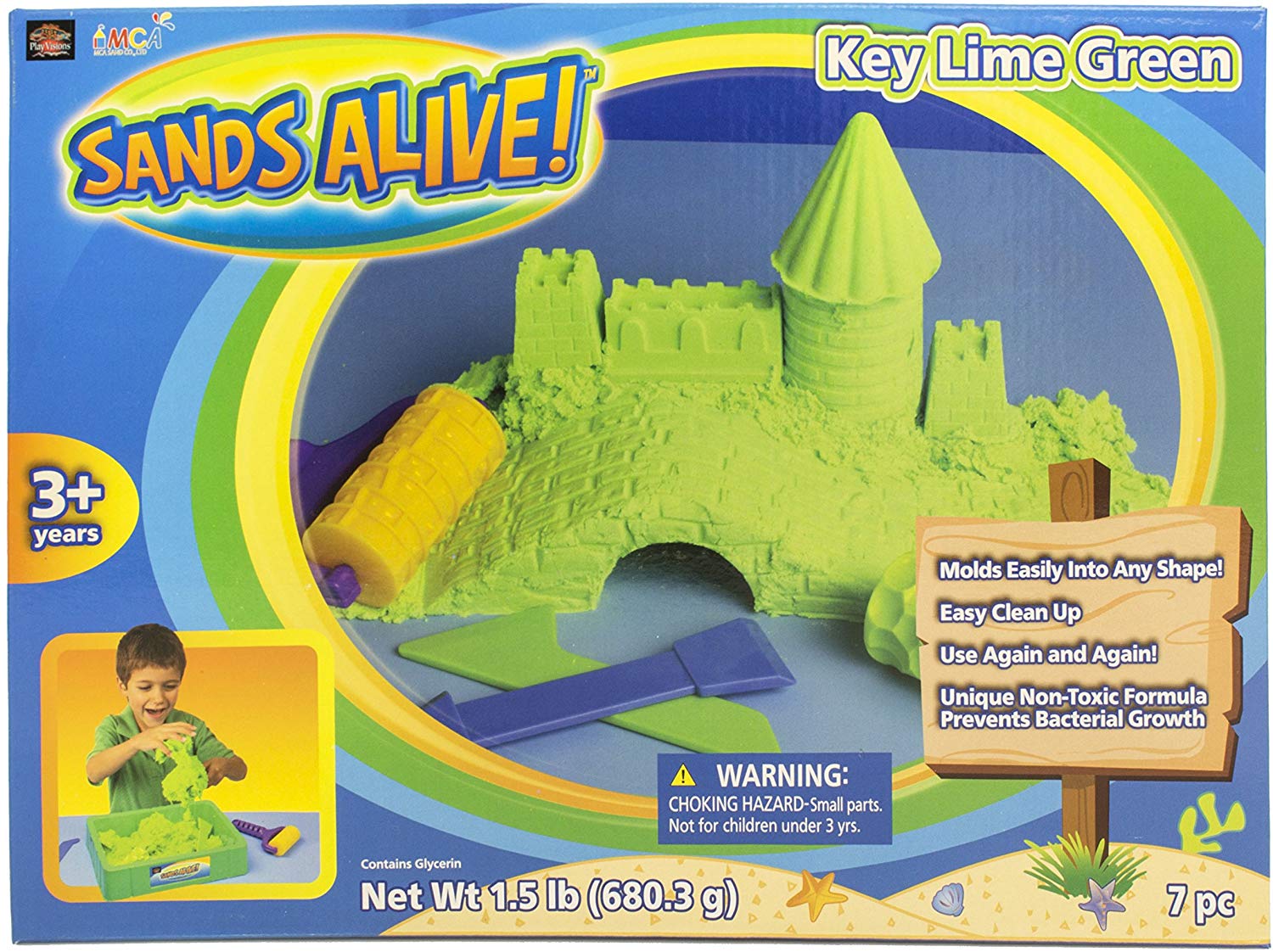SANDS ALIVE Key Lime Green Toy - ANB Baby -activity set