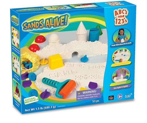 SANDS ALIVE Letters ABC's and 123's - ANB Baby -bis-hidden