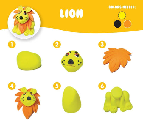 Scentco Air Dough Mini Lion - ANB Baby -activity toy