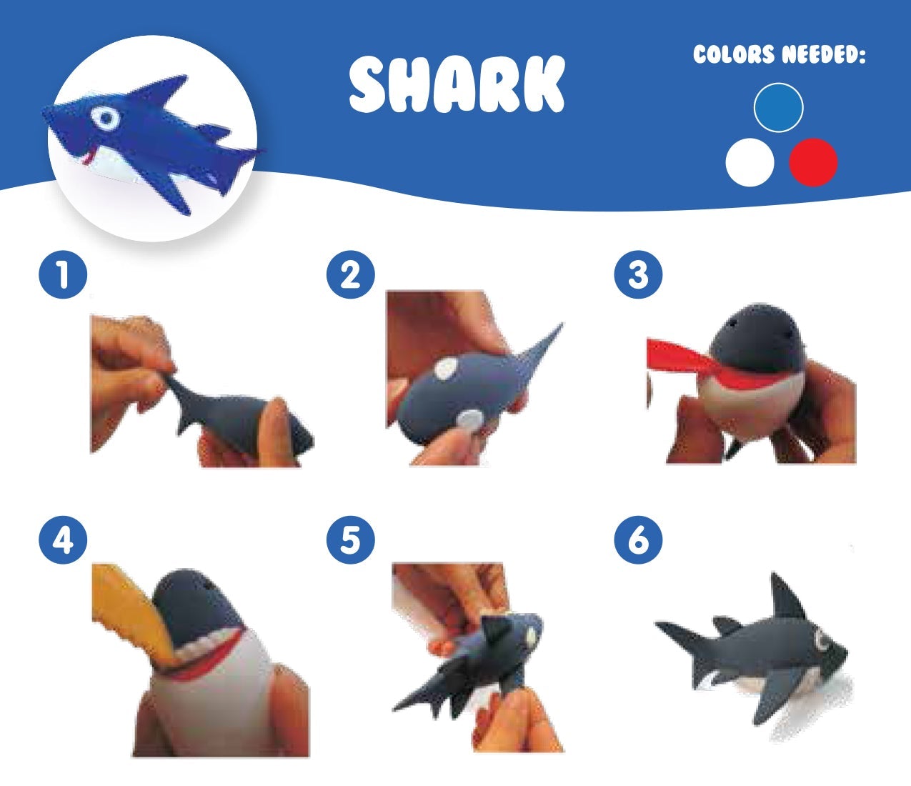 Scentco Air Dough Mini Shark - ANB Baby -activity toy