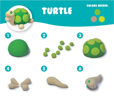 Scentco Air Dough Mini Turtle - ANB Baby -activity toy