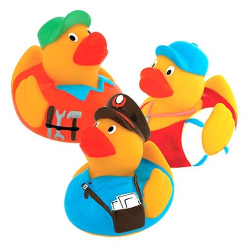 Schylling Rubber Funny Duck, -- ANB Baby