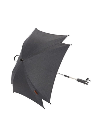 SILVER CROSS Wave Stroller Parasol - Granite on White Background Left Side View -- ANB BABY