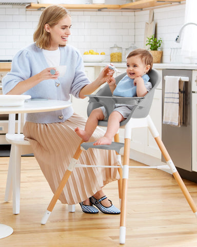 Skip Hop 4-in-1 Multi Stage High Chair, Grey / White - ANB Baby -194135799806$100 - $300