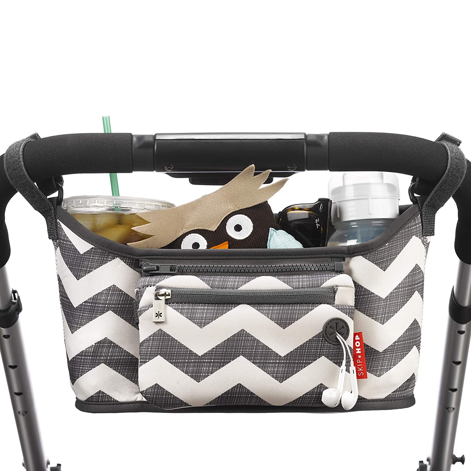 SKIP HOP Grab and Go Stroller Organizer Chevron - ANB Baby -baby activity center