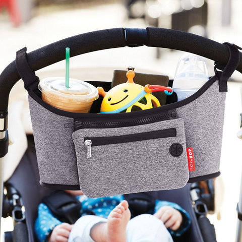 SKIP HOP Grab and Go Stroller Organizer Grey - ANB Baby -baby activity center