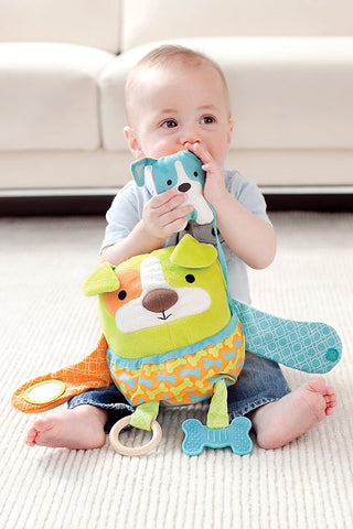 SKIP HOP Hug and Hide Activity Toy Dog - ANB Baby -baby activity center