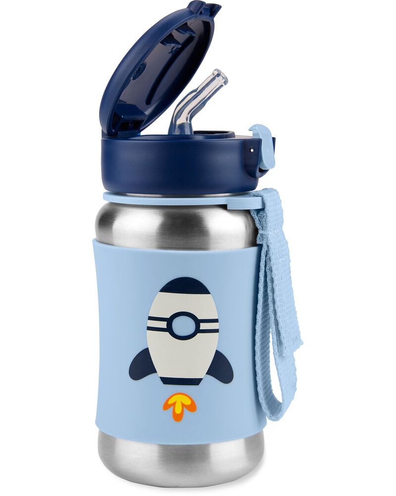 Skip Hop Spark Style Stainless Steel Bottle, Rocketship - ANB Baby -1958612243581+ years