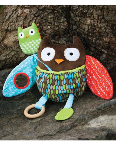 SKIP HOP Treetop Friends Activity Toy Owl - ANB Baby -baby activity center