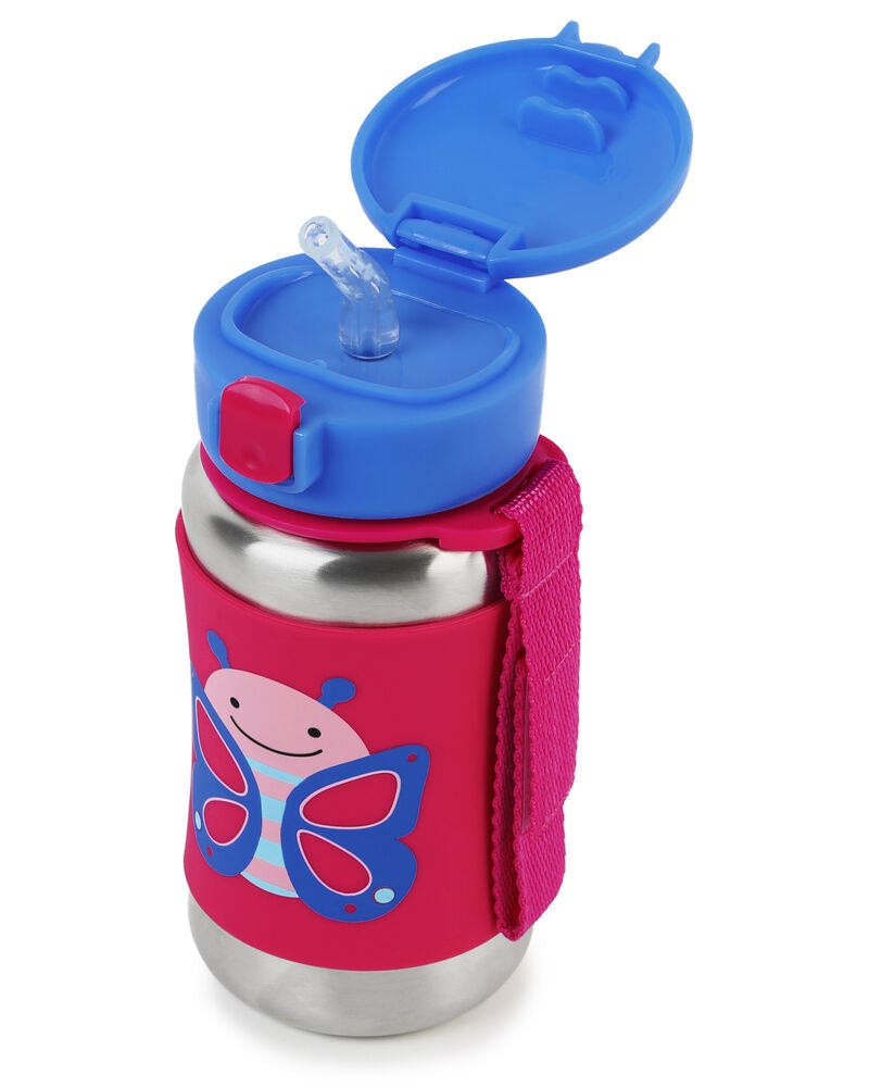 Skip Hop Zoo Stainless Steel Bottle - ANB Baby -879674021259Blue