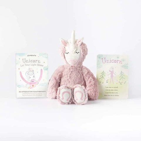 Slumberkins Rose Unicorn Kin, Authenticity, Rose - ANB Baby -$20 - $50