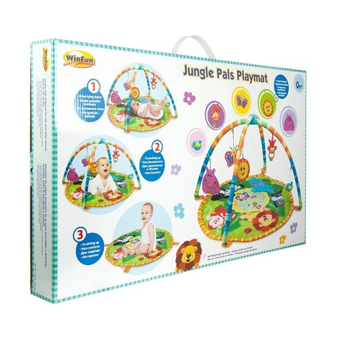 Small World Toys Jungle Pals Baby Playmat - ANB Baby -activity center