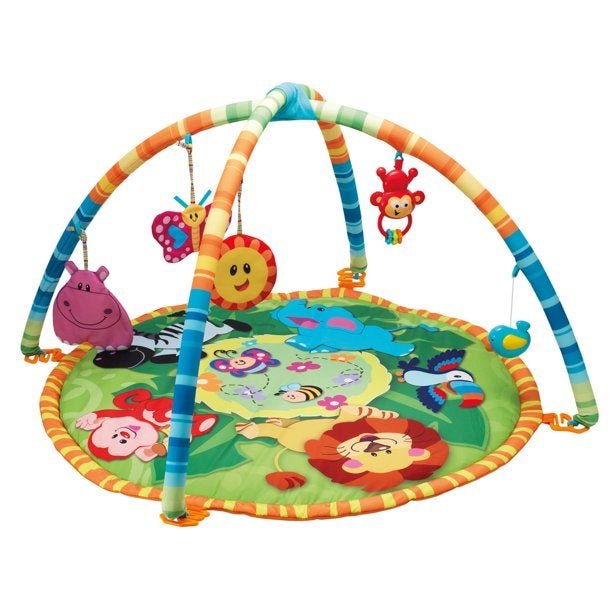 Small World Toys Jungle Pals Baby Playmat - ANB Baby -activity center