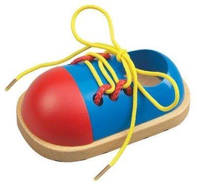 Small World Toys One, Two, Tie Your Shoe - ANB Baby -activity toy