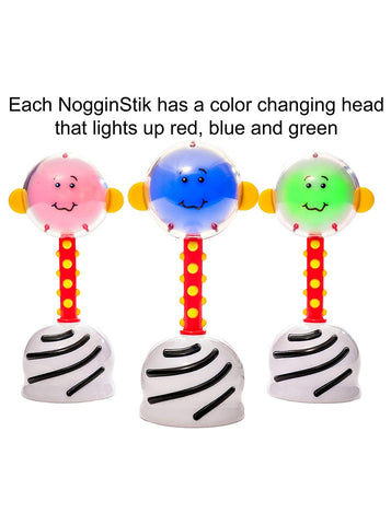 SmartNoggin NogginStik Developmental Light-Up Rattle - ANB Baby -development toy