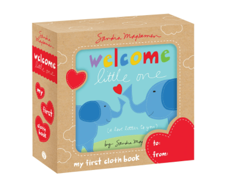 Sourcebooks Welcome Little One: My First Cloth Book - ANB Baby -baby gift