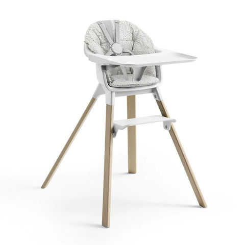 Stokke Clikk High Chair with Travel Bag, White - ANB Baby -816559155203$100 - $300