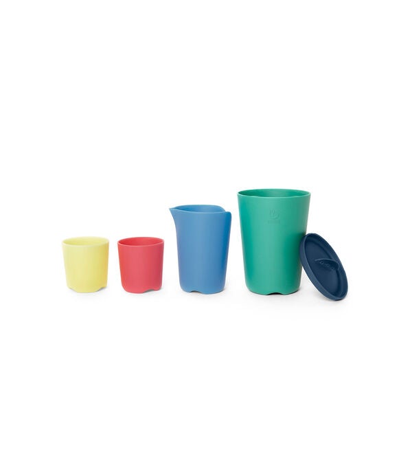 Stokke Flexi Bath Toy Cups, Multicolor - ANB Baby -bis-hidden