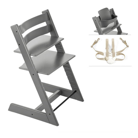STOKKE Tripp Trapp® High Chair with Baby Seat & Harness - ANB Baby -adjustable high chair