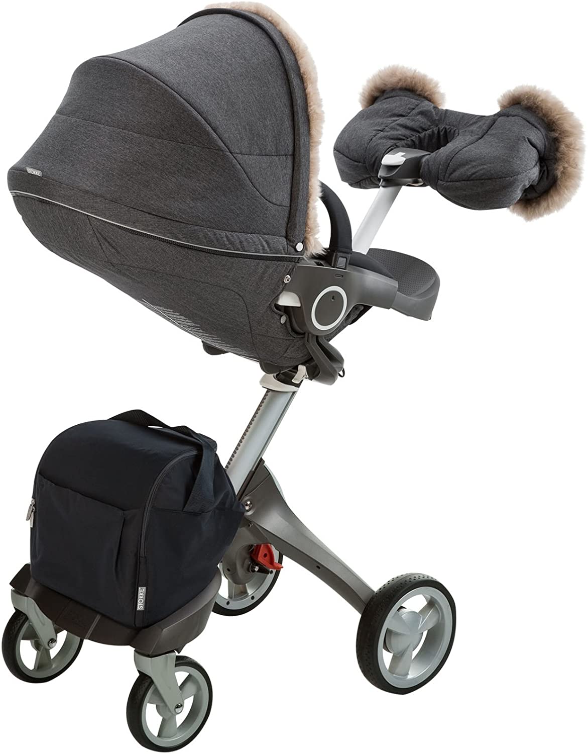 STOKKE Xplory Winter Kit - Anthracite Melange - ANB Baby -POS_Completed