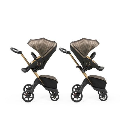 Stokke Xplory X Stroller - ANB Baby -70403557160755-point padded harness stroller