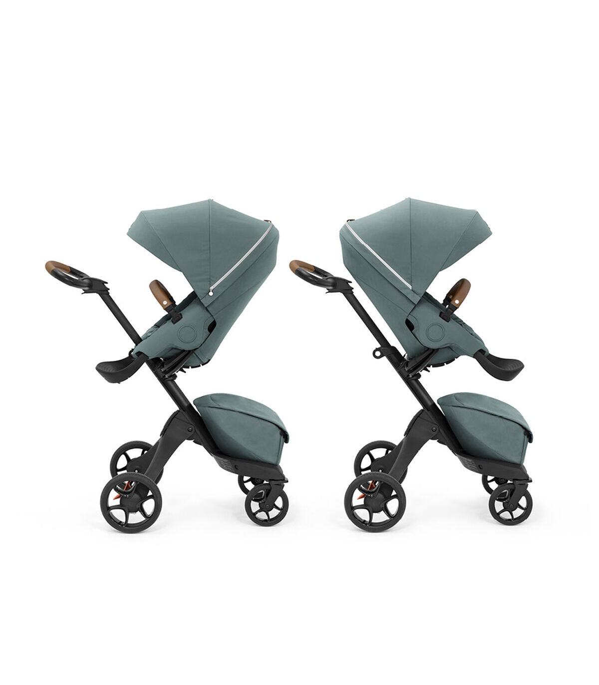 Stokke Xplory X Stroller - ANB Baby -70403557160825-point padded harness stroller