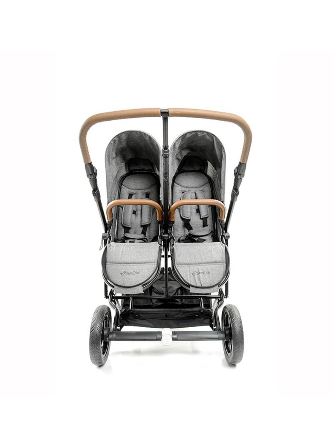 StrollAir Twin Way Twin Stroller/Double Stroller - Denim Slate - ANB Baby -$500 - $1000