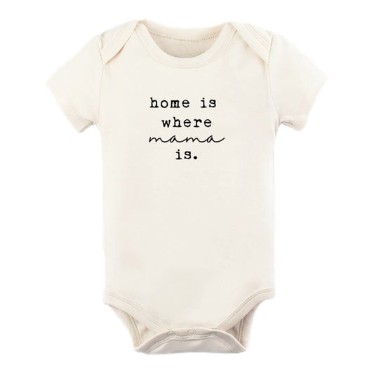 Tenth & Pine Home is Where Mama is Organic Cotton Onesie, -- ANB Baby