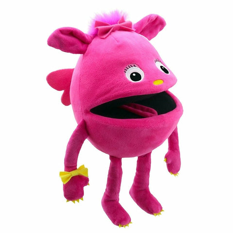 The Puppet Company Pink Monster Hand Puppet - ANB Baby -