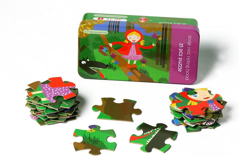 THE PURPLE COW Fairy Tale Little Red Riding Hood Jigsaw Puzzle - ANB Baby -educational