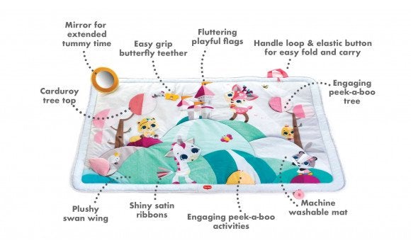 TINY LOVE Tiny Princess Tales Super Mat - ANB Baby -activity mat