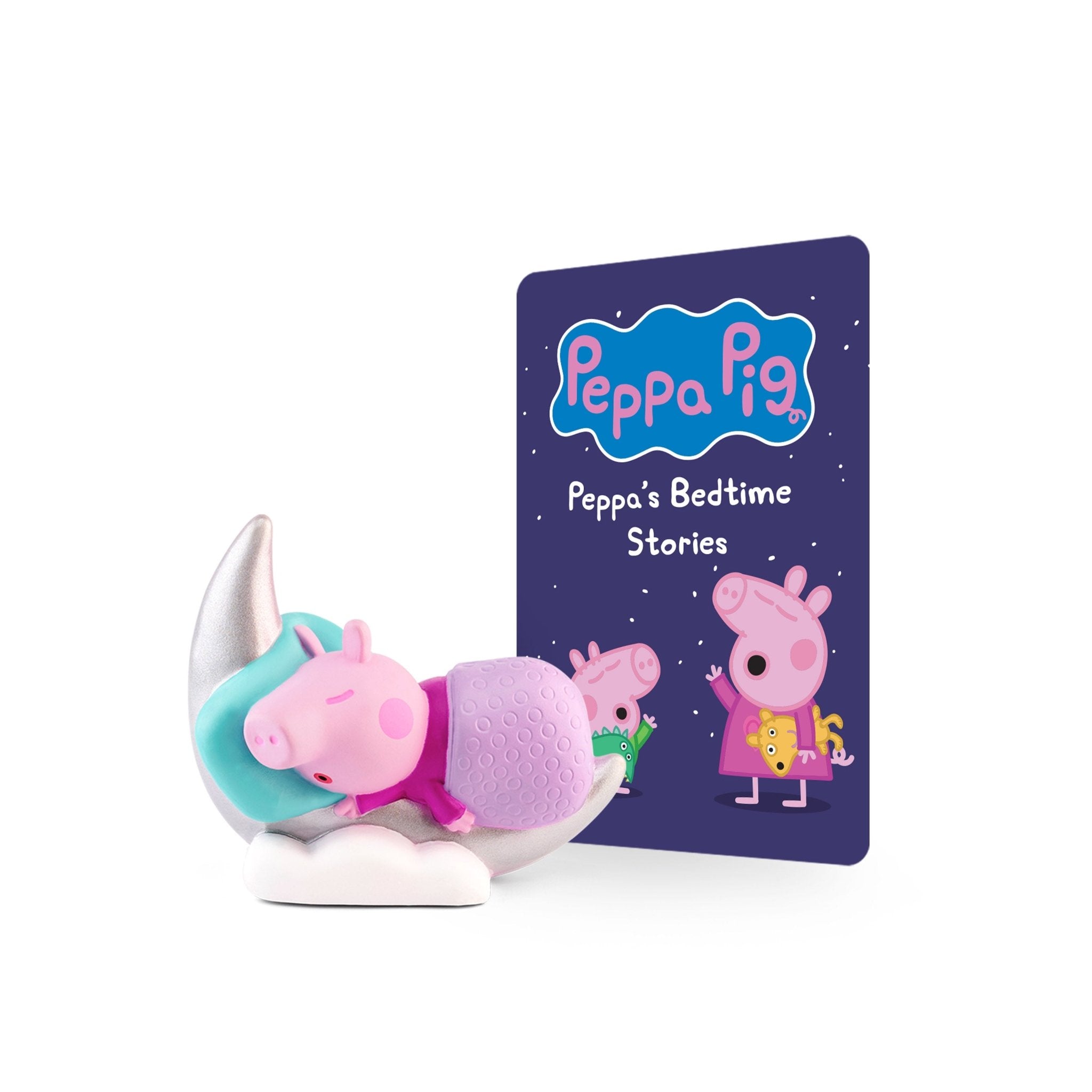 Tonies Peppa Pig Bedtime Stories Audio Play Figurine - ANB Baby -8401474091023+ years