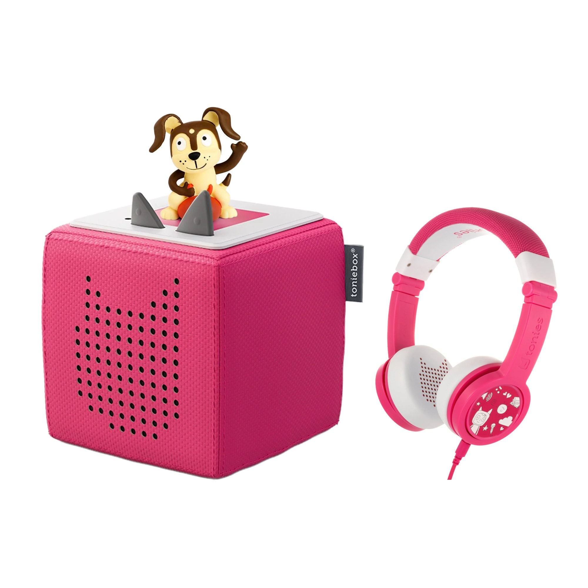Tonies Toniebox Starter Set with Playtime Puppy – Screen-Free Audio Player  & Educational Listening Experience Pink 10000763 - Best Buy