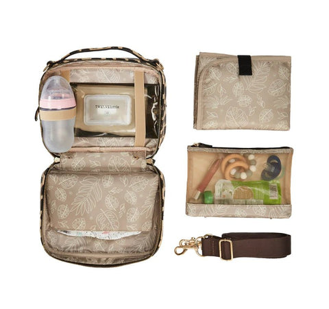 Twelvelittle Luxe Diaper Bag Clutch, Embossed Vegan Leather - ANB Baby -190480304214$50 - $75