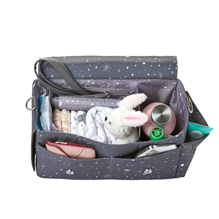 Twelvelittle On-the-Go Stroller Caddy Bag, Grey Twinkle Print - ANB Baby -$100 - $300