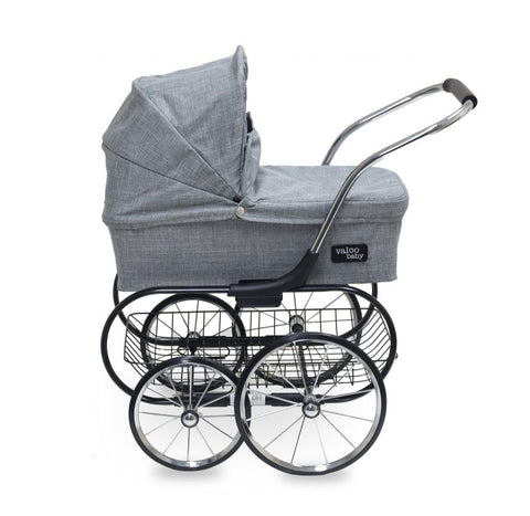 Valco Baby Royale Doll Stroller, Grey Marle - ANB Baby -$100 - $300