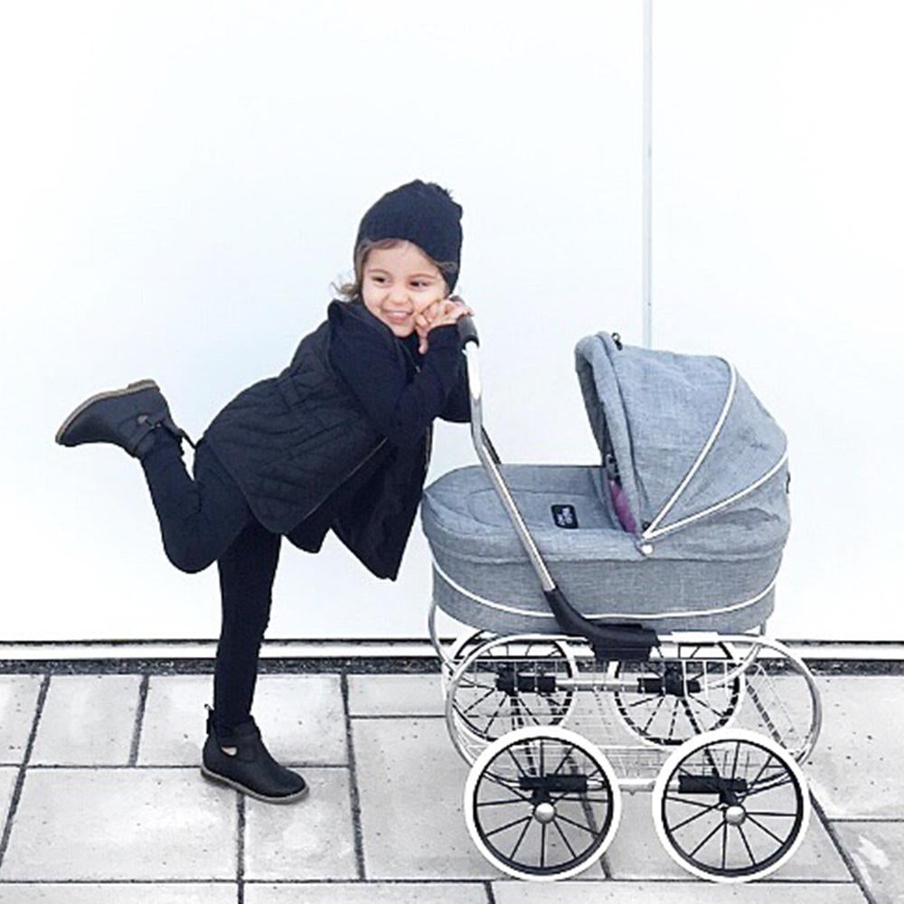 Valco Baby Royale Doll Stroller, Grey Marle - ANB Baby -$100 - $300