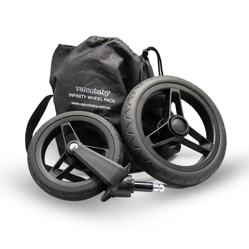 Valco Baby Slim Twin Infinity Wheels Pack, -- ANB Baby