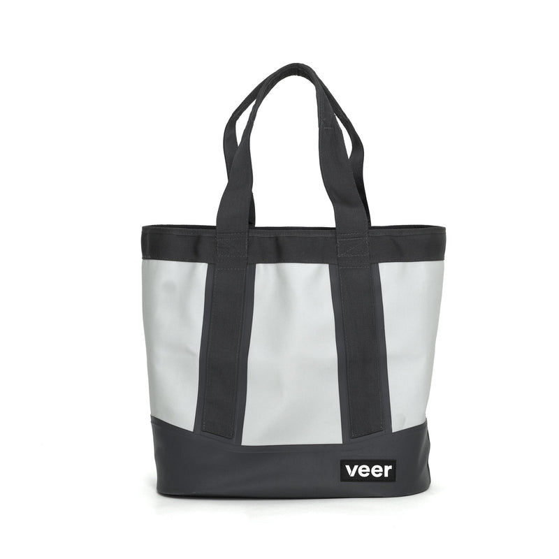 Veer Waterproof Tote Bag, White, -- ANB Baby
