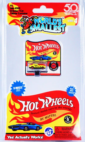 Worlds Smallest Hot Wheels Series 4 - ANB Baby -3+ years
